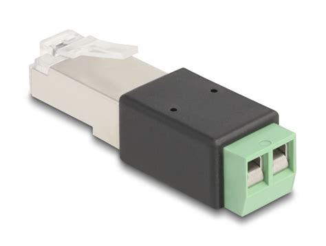 Delock Produkte Delock Rj Stecker Zu Terminalblock Adapter Pin