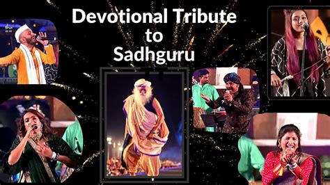 Heart Touching Devotional Tribute To Sadhguru YouTube