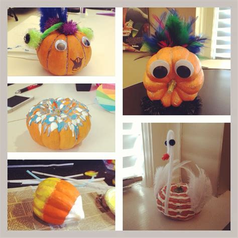 Mini pumpkin decoration | Crafts, Pumpkin decorating, Diy crafts