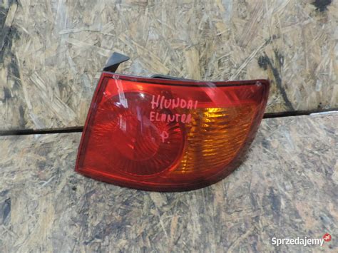 Lampa Tylna Prawa Hyundai Elantra R Nowy S Cz Sprzedajemy Pl