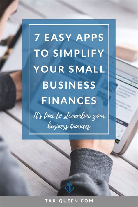 7 Easy Apps To Simplify Your Small Business Finances Small Business