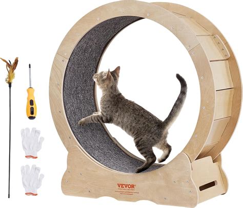 Vevor Cat Exercise Wheel Large Cat Treadmill Wheel For Indoor Cats