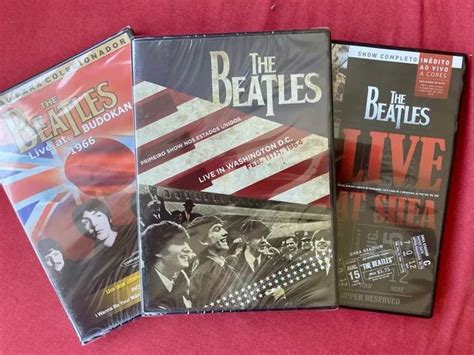 Box The Beatles 3 DVDs Novos E Lacrados CDs DVDs Etc Ponta Verde