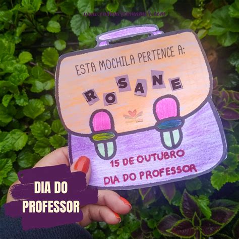 Atividades Dia Dos Professores Ensinar Amor