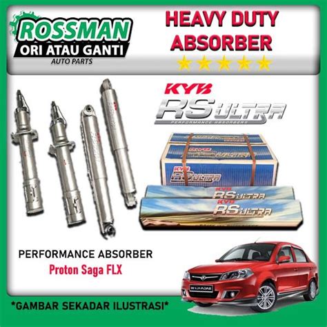 Proton Saga Flx Kyb Ultra Rs Performance Absorber Original Lazada