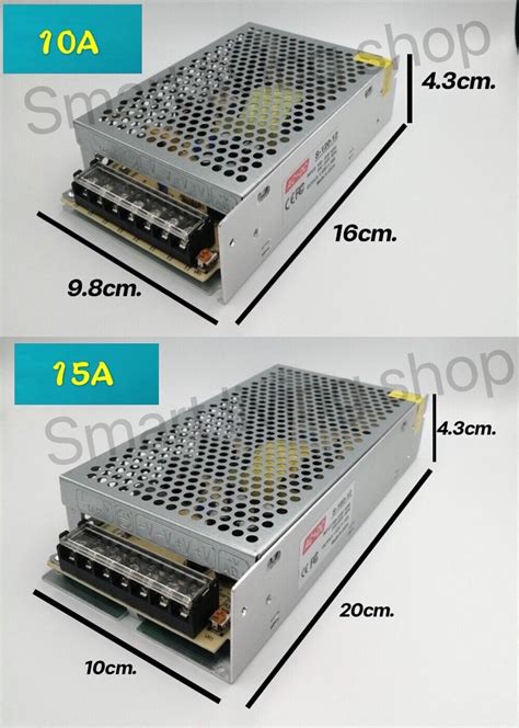 Switching Power Supply สวิตชิ่งเพาเวอร์ซัพพลาย 12v 3a 36w 5a 60w 10a 120w 15a 180w 20a 240w 30a