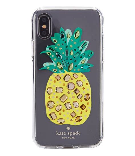 Kate Spade New York Jeweled Pineapple Iphone X Case Kate Spade New