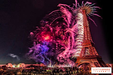 Feu Dartifice Du 14 Juillet 2024 Sur La Tour Eiffel à Paris Les