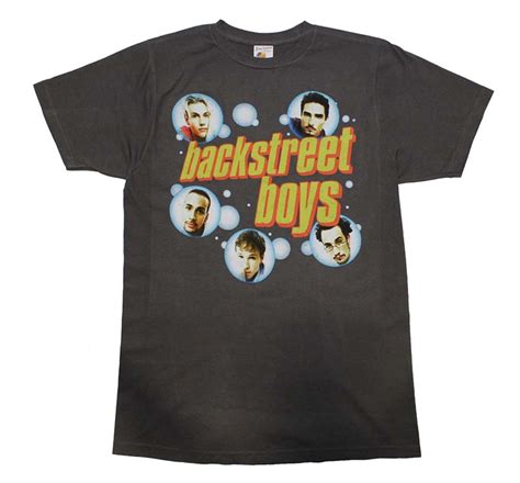 Backstreet Boys Backstreet Boys Bubble Charcoal T-Shirt
