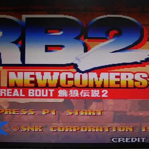 Yahooオークション Mvs リアルバウト餓狼伝説2 Snk Neogeo Rom 動作