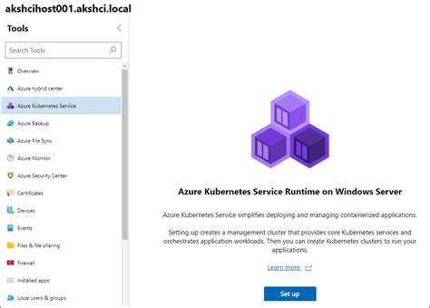 Deploy Aks Infrastructure Using Windows Admin Center Aks Hybrid Microsoft Learn