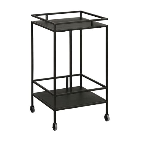 Black Iron Square Caster Cart Furniture Design Mix Gallery