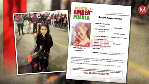 Neri Sánchez Buscan A Niña Desaparecida En Texmelucan Puebla Grupo Milenio