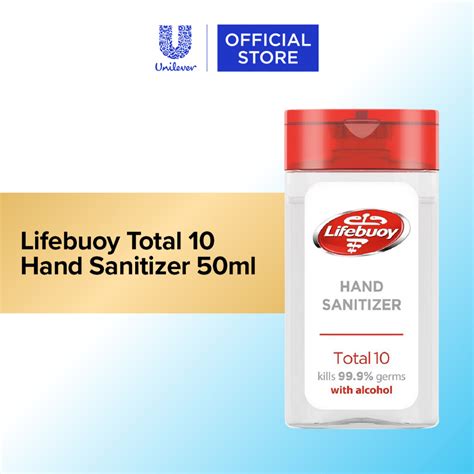 Lifebuoy Total 10 Hand Sanitizer 50ml Shopee Singapore