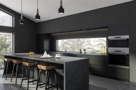 Matte Black Kitchen Cabinets Pros And Cons