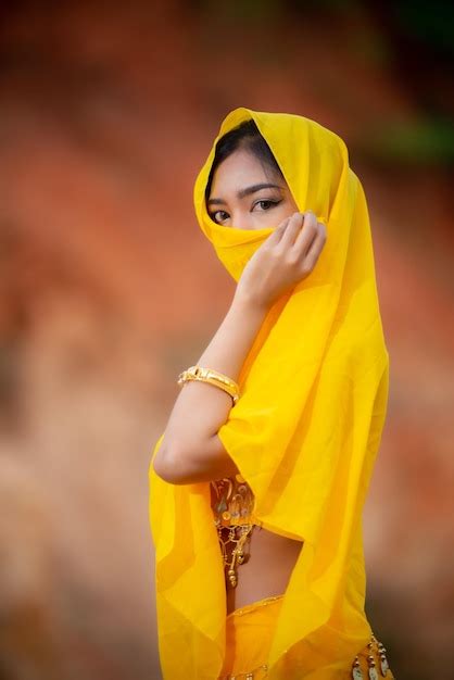 Premium Photo Portrait Of Asian Beautiful Sexy Woman Wear In Arab