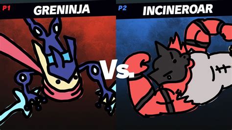 Rivals Of Aether Greninja Vs Incineroar Youtube