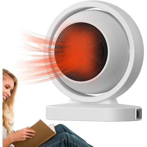 Petit Radiateur Radiateur Soufflant En Céramique 380 W Efficace Avec