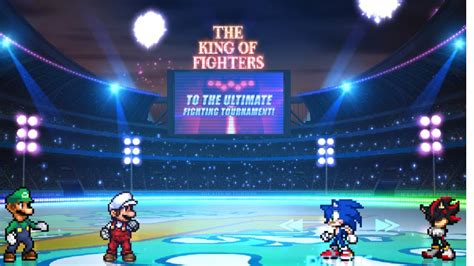 Mario And Luigi Vs Sonic And Shadow Mugen Youtube