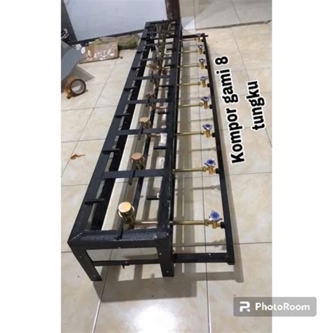 Jual Kompor Sambal Bakar Cobek Gami 8 Tungku Api Joss Cobek 20 22cm