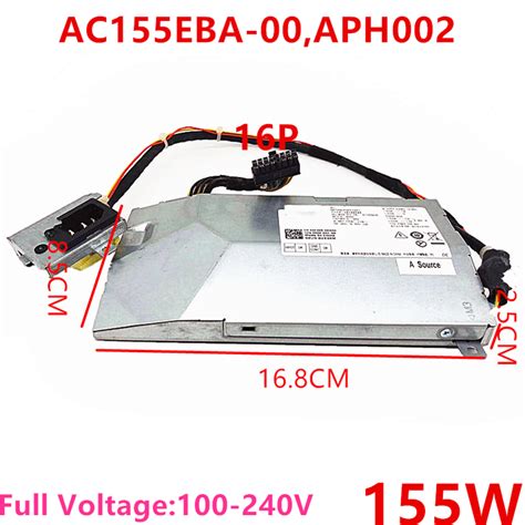 Psu For Dell Optiplex 7460 Aio 16pin 155w Switching Power Supply Ac155eba 00 Aph002 L155eba 00