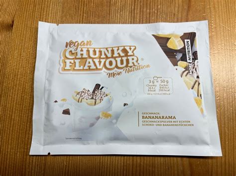 More Nutrition Chunky Flavour Probe Bananarama Kaufen Auf Ricardo