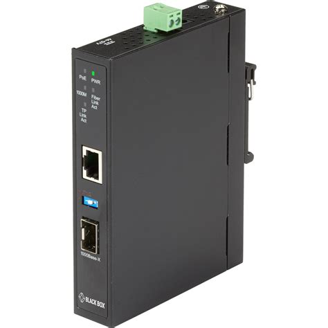 Black Box Lgc A Gigabit Ethernet Industrial Upoe Lgc A B H