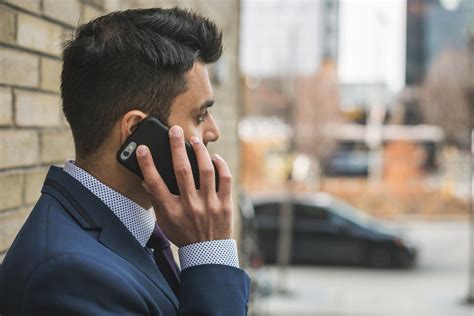 Picture of Man Talking On Cellphone - Free Stock Photo