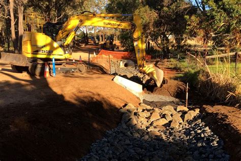 Shenton Road Drainage Installation Leeuwin Civil Pty Ltd