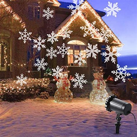 Koxuiuf New Christmas Projector Lights Outdoor Waterproof