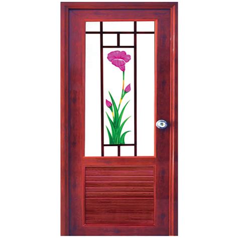 Decorative Polished Awesome Wear Resistant Environment Friendly Pvc Glass Doors Application