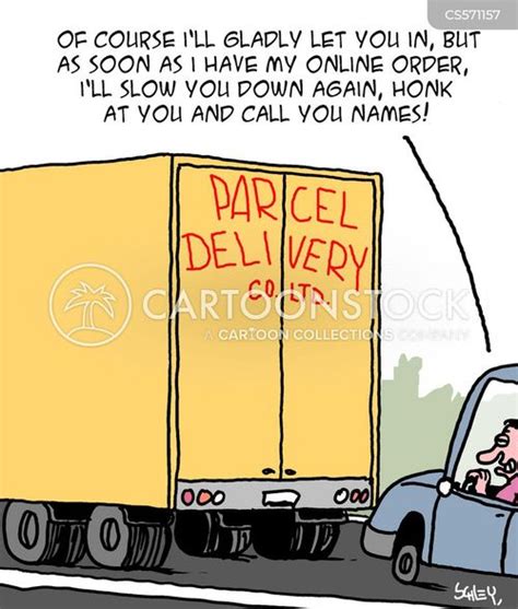 Parcel Delivery Cartoons And Comics Funny Pictures From Cartoonstock