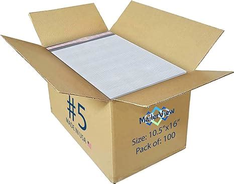 Amazon Pack Usa Made Poly Bubble Mailers Number X