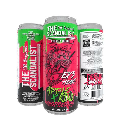 Энергетик The Scandalist Energy Drink 330мл купить в вейпшопе Smoke Village