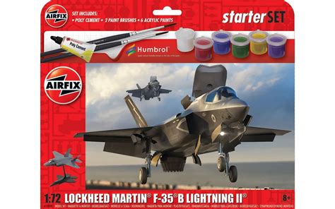 A55010 Airfix Starter Set Lockheed Martin F 35B Lightning II