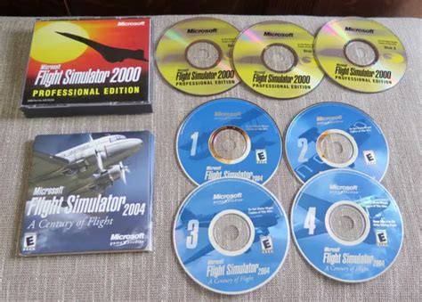 LOT MICROSOFT FLIGHT Simulator 2000 édition professionnelle