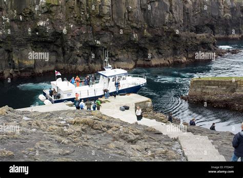 Mykines ferry hi-res stock photography and images - Alamy