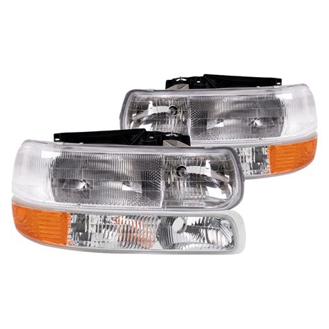 Diy Solutions Lht Driver Side Chrome Factory Style Headlights