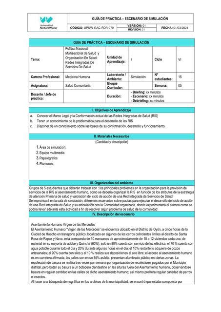 SEM 5 ACTUAL Guia De Practica De Salud Comunitaria Morayma Frisancho