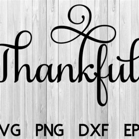 Thankful Svg Cute Pumpkin Svg Thanksgiving Svg Dxf Eps Png Etsy