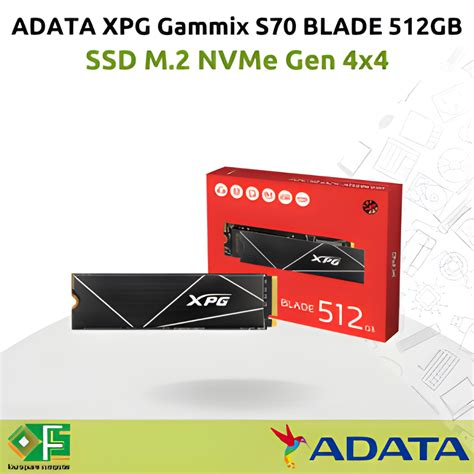 Jual Ssd M Nvme Adata Xpg Gammix S Blade Gb Pcie Gen X