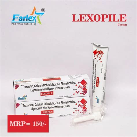 Troxerutin Calcium Dobesilate Lignocaine Hcl Hydrocortisone Acetate