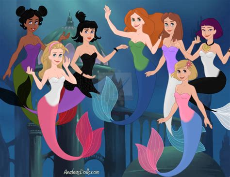 Cartoon Mermaids 3 By Minecraftman1000 On Deviantart