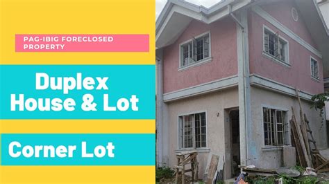 Duplex House Lot In Bacoor Cavite Pag Ibig Foreclosed Property