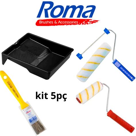 Kit De Pintura De Parede Completo Anti Respingo Pe As Mercadolivre