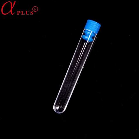 China Lab Ps Or Pp X Mm Plastic Blood Test Tube With Cap Supplier