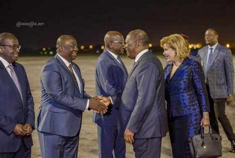 C Te D Ivoire Alassane Ouattara A Regagn Abidjan Apr S Un S Jour En