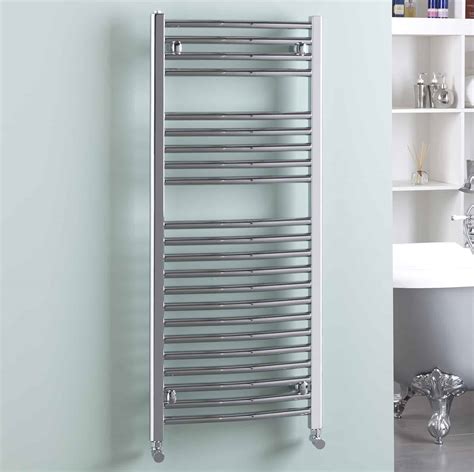 BRAY Straight Towel Warmer Heated Towel Rail Radiator Chrome