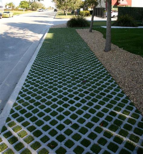 Amazing Step Stone Walkway Stepstonewalkway Grass Pavers Driveway