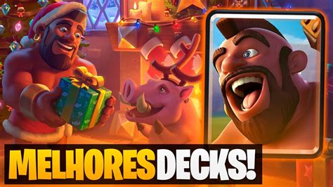 MELHORES DECKS DE CORREDOR DO CLASH ROYALE YouTube